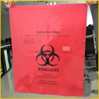 Large Capacity Factory Custom Autoclave Biohazard bag Autoclavable medical waste bags E3